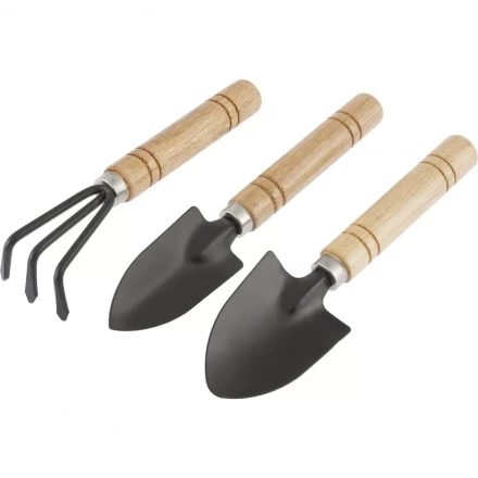 Набор по уходу за комнатными растениями деревянная рукоятка (совок широкий, совок узкий, рыхлитель) Palisad 63043 купить в Екатеринбурге