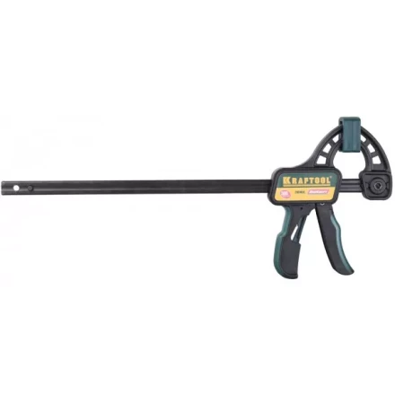 Струбцина &quot;EcoKraft&quot; ручная пистолетная, KRAFTOOL 32226-30, пластиковый корпус, 300/500мм, 150кгс 32226-30 купить в Екатеринбурге