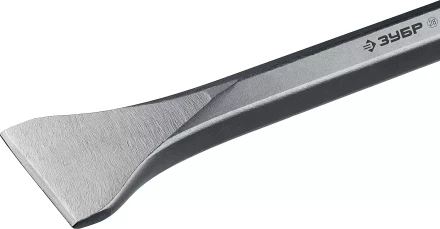 ЗУБР БУРАН, 80 х 400 мм, HEX 28, плоское изогнутое зубило, Профессионал (29372-80-400) купить в Екатеринбурге