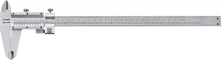 ЗУБР ШЦ-1-300, 300 мм, стальной штангенциркуль, Профессионал (34514-300) купить в Екатеринбурге