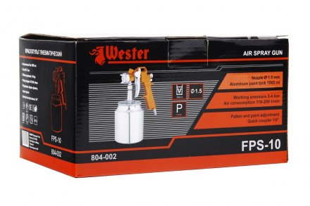 Краскопульт пневматический WESTER FPS-10 купить в Екатеринбурге