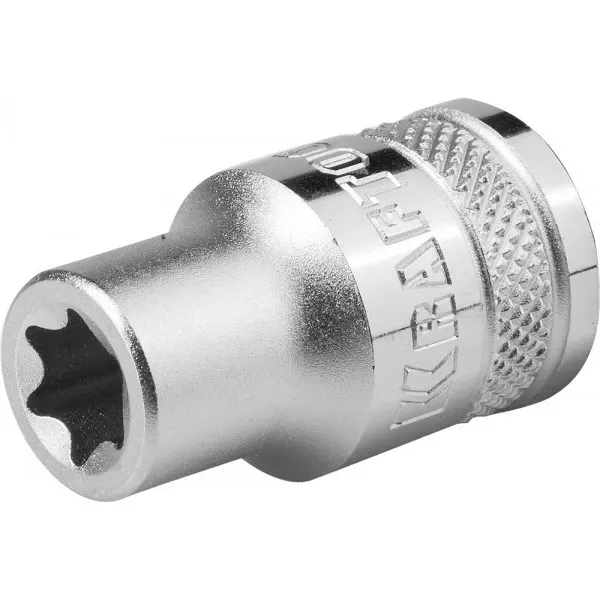 Торцовая головка KRAFTOOL "INDUSTRIE QUALITAT", Cr-V, внешний TORX, хромосатинированная, 1/2", Е 14 27810-14_z01 купить в Екатеринбурге