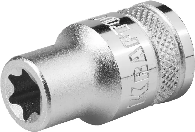 Торцовая головка KRAFTOOL "INDUSTRIE QUALITAT", Cr-V, внешний TORX, хромосатинированная, 1/2", Е 14 27810-14_z01 купить в Екатеринбурге