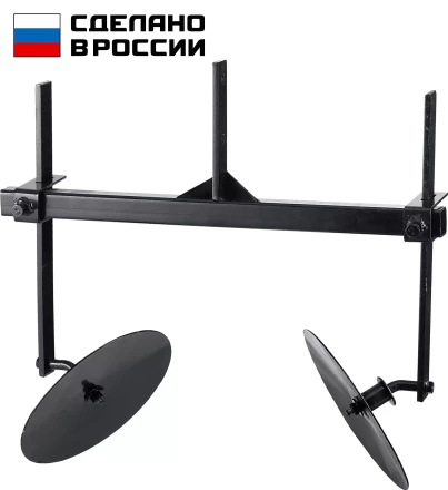 ЗУБР ОК-3, без сцепки, окучник дисковый раздвижной для мотоблоков (707101-3) купить в Екатеринбурге