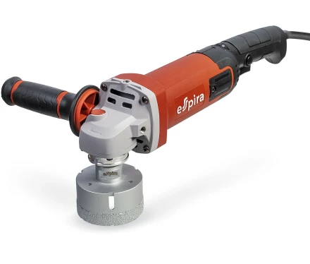УШМ ESPIRA AGI-125-13E (125 мм 220-240В, 50/60 Гц, мощность 1300 Вт, 4000-11000 об/мин, 2.5 кг), 400752 купить в Екатеринбурге