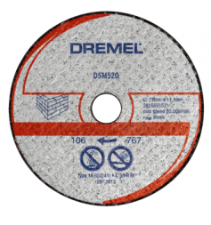 Диск отрезной по по камню DSM520 для пилы Dremel DSM20 Dremel