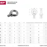 Рым-болт ЗУБР "ПРОФЕССИОНАЛ" DIN 580, оцинкованный, М24, 2 шт 4-304315-24 купить в Екатеринбурге