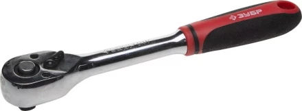 Трещотка для торцовых головок ЗУБР "МАСТЕР", Сr-V сталь, 72 зубца, 1/4" 27736-1/4 купить в Екатеринбурге