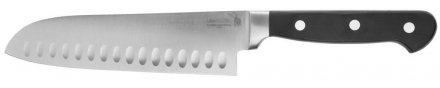 Нож LEGIONER &quot;FLAVIA&quot; &quot;Сантоку&quot;, пластиковая рукоятка, лезвие из молибденванадиевой стали, 200мм 47924 купить в Екатеринбурге
