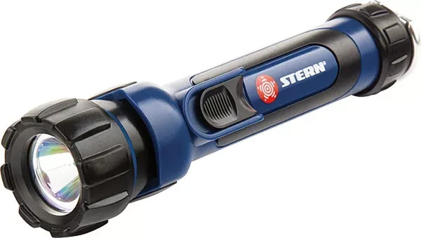 Фонарик светодиодный, противоударный, влагозащищённый,  1 яркий Led, 2хАА, Stern 90520 купить в Екатеринбурге