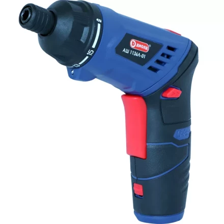Аккумуляторный шуруповерт (отвертка) Диолд АШ 1136Л-01 купить в Екатеринбурге