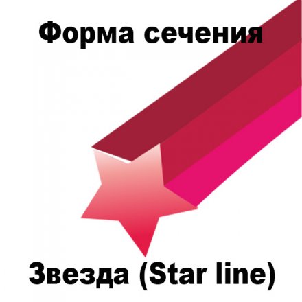 Леска для триммера STAR LINE (звездочка) 3,3MMX15M купить в Екатеринбурге