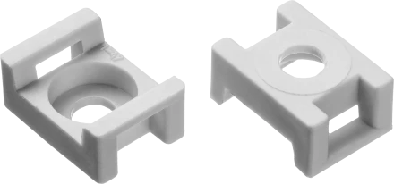 Площадки под хомут-стяжку усиленные ПХС-У белые нейлоновые серия МАСТЕР купить в Екатеринбурге