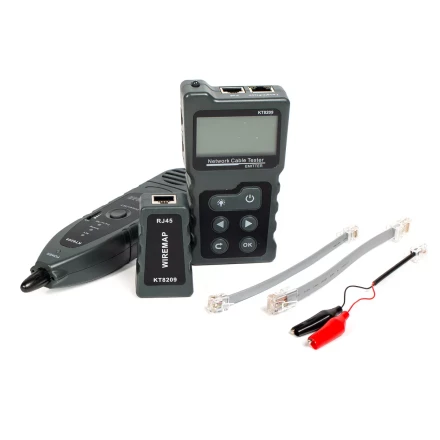 LAN-тестер КВТ KT 8209 для витой пары с поддержкой PoE (86208) купить в Екатеринбурге