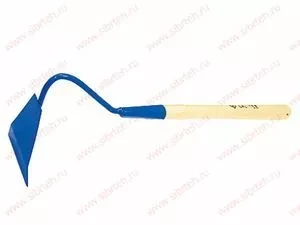 Полольник малый изогнутое крепление деревянная рукоятка  СИБРТЕХ Россия 62302 купить в Екатеринбурге