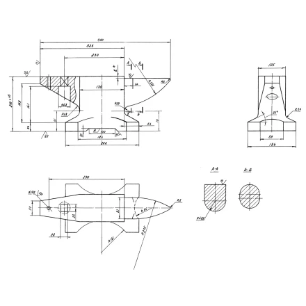ЗУБР 50 кг, стальная наковальня, Профессионал (32620-50) купить в Екатеринбурге