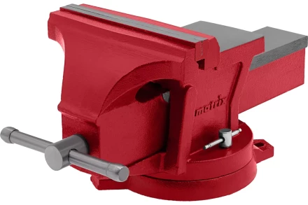 Тиски слесарные 200 мм поворотные с наковальней Matrix купить в Екатеринбурге