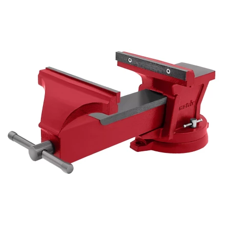 Тиски слесарные 200 мм поворотные с наковальней Matrix купить в Екатеринбурге