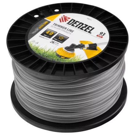 Леска для триммера двухкомпонентная звезда, 4,0мм х 93м, на DIN катушке EXTRA CORD// Denzel 96816 купить в Екатеринбурге
