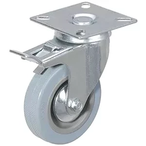 Колесо аппаратное поворотное SCgb 93 75 мм с тормозом (N) 1039555 купить в Екатеринбурге