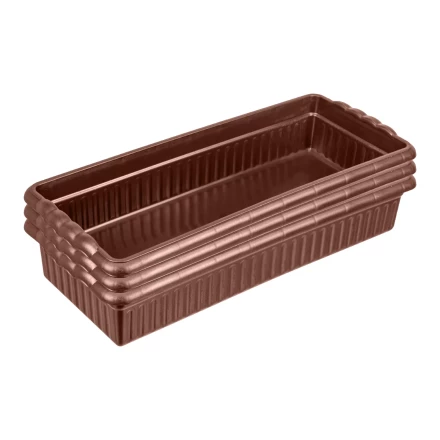 Поддон для рассады 444х185х82 мм, пластиковый, 3 шт, под 10 горшочков 460 мл. Palisad 643444 купить в Екатеринбурге