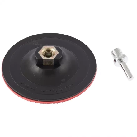 Насадка для дрели и УШМ с липучкой 115 мм твердая MATRIX артикул 76229 купить в Екатеринбурге