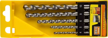 Набор STAYER Сверла &quot;STANDARD&quot; по бетону, 4, 5, 6, 8, 10мм, 5шт 2912-H5_z01 купить в Екатеринбурге