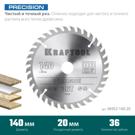 Диск пильный PRECISION, повышенный ресурс 36952-140-20 купить в Екатеринбурге