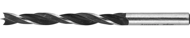 Сверло спиральное по дереву "M-type", М-образная заточка, сталь HCS, STAYER Professional 2942-090-06, d=6мм 2942-090-06_z01 купить в Екатеринбурге
