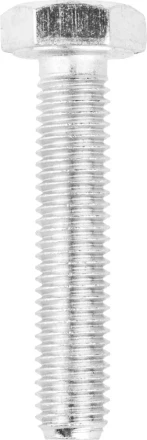 Болт ЗУБР &quot;МАСТЕР&quot; с шестигранной головкой, ГОСТ 7798-70, класс прочности 5.8, оцинкованный, M10x50мм, 5кг 303080-10-050 купить в Екатеринбурге