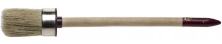 Кисть круглая ЗУБР &quot;УНИВЕРСАЛ - МАСТЕР&quot;, светлая щетина, деревянная ручка, №8, 35мм 01501-35 купить в Екатеринбурге