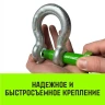 Скоба омегообразная с резьбой HITCH G209  2.0 т (SZ072018) купить в Екатеринбурге