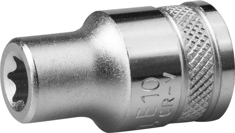 Торцовая головка KRAFTOOL "INDUSTRIE QUALITAT", Cr-V, внешний TORX, хромосатинированная, 1/2", Е 11 27810-11_z01 купить в Екатеринбурге