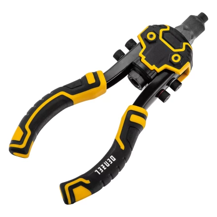 Заклепочник двуручный, заклепки 2,4-3,2-4,0-4,8-6,4 мм Denzel 40500 купить в Екатеринбурге