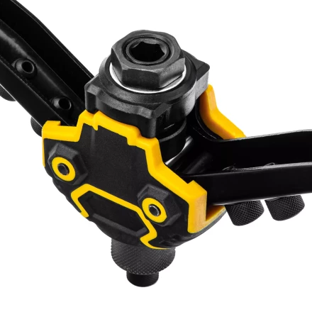 Заклепочник двуручный, заклепки 2,4-3,2-4,0-4,8-6,4 мм Denzel 40500 купить в Екатеринбурге