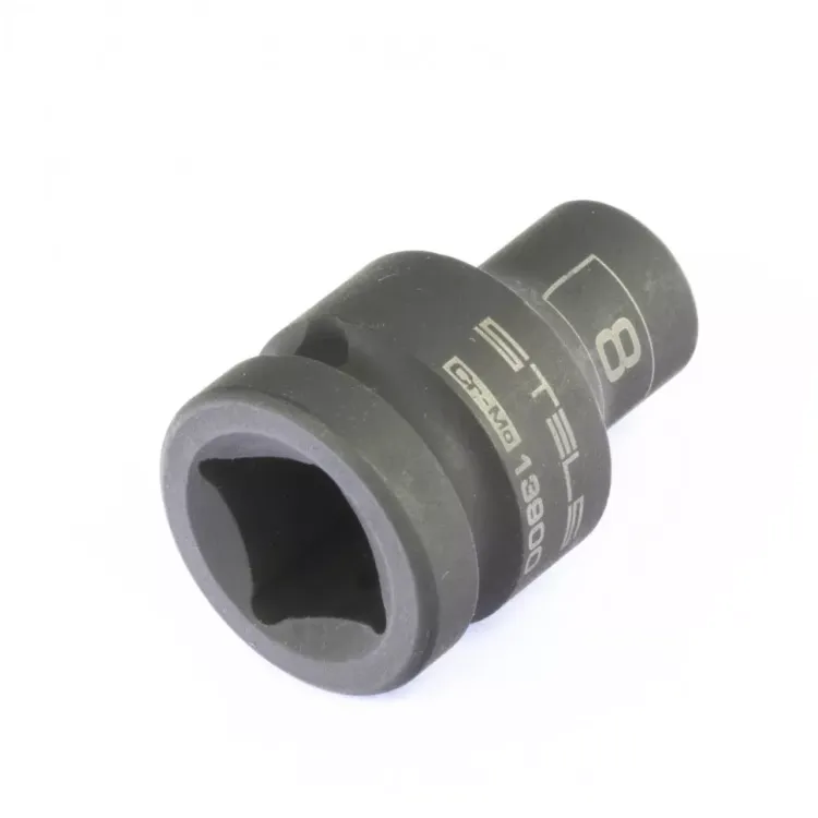 Головка ударная шестигранная 8 мм 1/2" CrMo Stels 13900 купить в Екатеринбурге