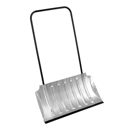 Движок для уборки снега оцинкованный Сибртех 61698, 735x385x1120 мм, стальная рукоятка, Россия купить в Екатеринбурге