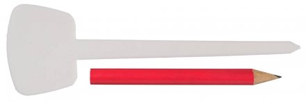 Набор меток-ориентиров GRINDA для засеянных грядок: 25 ярлыков (тип - &quot;Т&quot;) + карандаш, 125 мм 8-422371-H26_z01 купить в Екатеринбурге
