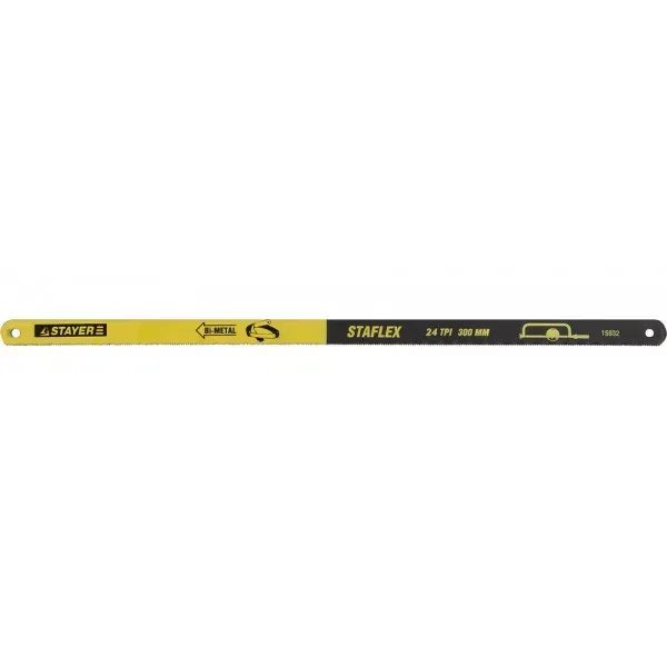 Полотно STAYER "PROFI" "STAYER-FLEX" по металлу, биметаллическое, 24TPI, 300 мм, 10 шт 15932-S10 купить в Екатеринбурге