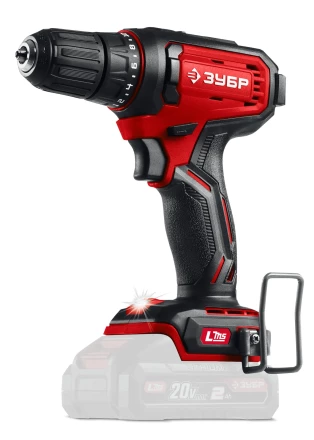 ЗУБР 20 В, 40 Нм, без АКБ (LMS), дрель-шуруповерт (ДШ-40) купить в Екатеринбурге