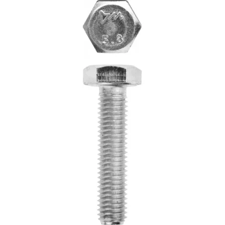 Болт ЗУБР &quot;МАСТЕР&quot; с шестигранной головкой, ГОСТ 7798-70, класс прочности 5.8, оцинкованный, M10x45мм, 5кг 303080-10-045 купить в Екатеринбурге