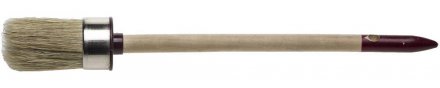 Кисть круглая ЗУБР &quot;УНИВЕРСАЛ - МАСТЕР&quot;, светлая щетина, деревянная ручка, №6, 30мм 01501-30 купить в Екатеринбурге