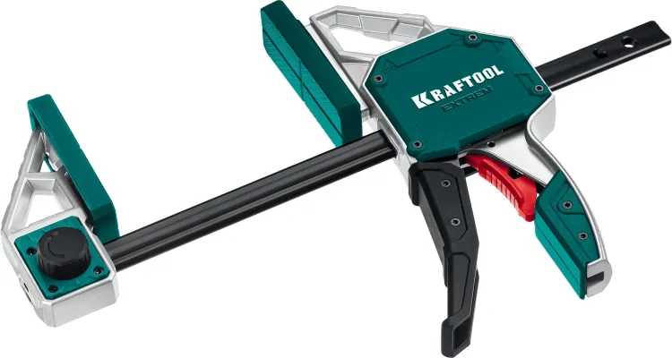 Струбцина Extrem ручная пистолетная KRAFTOOL 32228-15_z01 металлический корпус 150/95 мм купить в Екатеринбурге