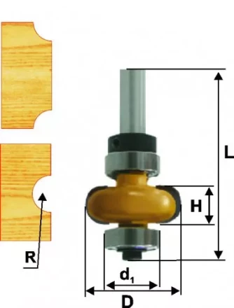 Фреза кром галтельная ф254х10мм R48мм хв 8мм 10695 купить в Екатеринбурге