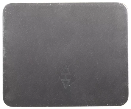 Выключатель СВЕТОЗАР &quot;ГАММА&quot; проходной, одноклавишный, без вставки и рамки, цвет светло-серый металлик, 10A/~250B SV-54137-SM купить в Екатеринбурге