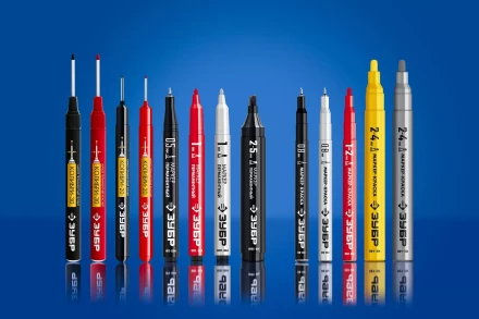 ЗУБР Колибри-30 черный, наконечник L 30 мм,  2.8 мм, перманентный маркер для отверстий (06338-2) купить в Екатеринбурге