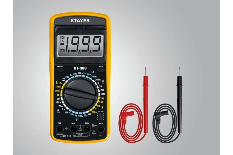 Цифровой мультиметр STAYER DT-300 (45321) купить в Екатеринбурге