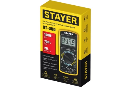 Цифровой мультиметр STAYER DT-300 (45321) купить в Екатеринбурге
