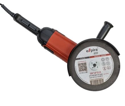 УШМ ESPIRA AGI-230-30 (230 мм, 220-240В,50/60 Гц, мощность 3000Вт, 6600 об/мин, 6.5 кг), 400755 купить в Екатеринбурге