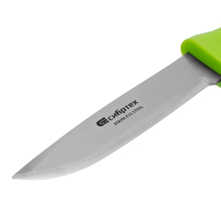 Нож-поплавок хозяйственный с чехлом, пластиковая рукоятка, 230 мм Сибртех 79019 купить в Екатеринбурге